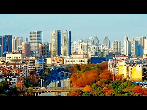 Ji'an, província de Jiangxi. China. Cidade de Jian, Цзиань (4470000)
