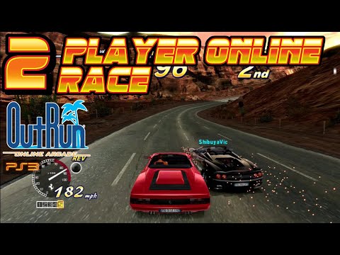 Outrun Online Arcade - 2 Player Online Game! Goal E