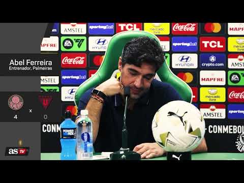 ABEL FERREIRA, entre lágrimas tras llegar a la final de LIBERTADORES: “No consigo disfrutar"