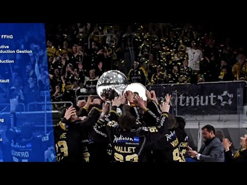 FINALE COUPE MAGNUS 2023 M6 Dragons de Rouen 4-3 a.p. Brûleurs de Loups Grenoble RHE76 BDL Hockey