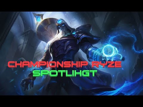 RYZE-new championship skin spotlight-leagueof legends