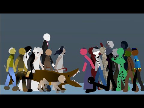 Granny Family(And Pets) Vs The Piggy Character That Looks Alike Them