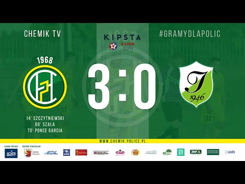 Bramki z meczu Chemik Police - Ina Goleniów 3:0(1:0)