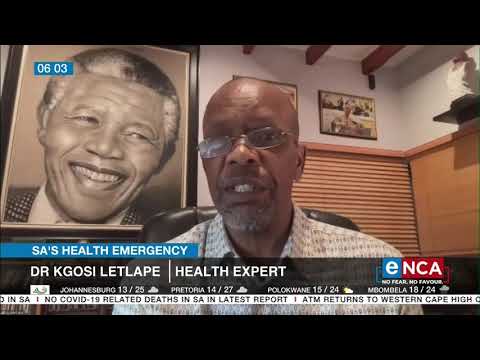 State of Gauteng's Health System Enough is enough expert