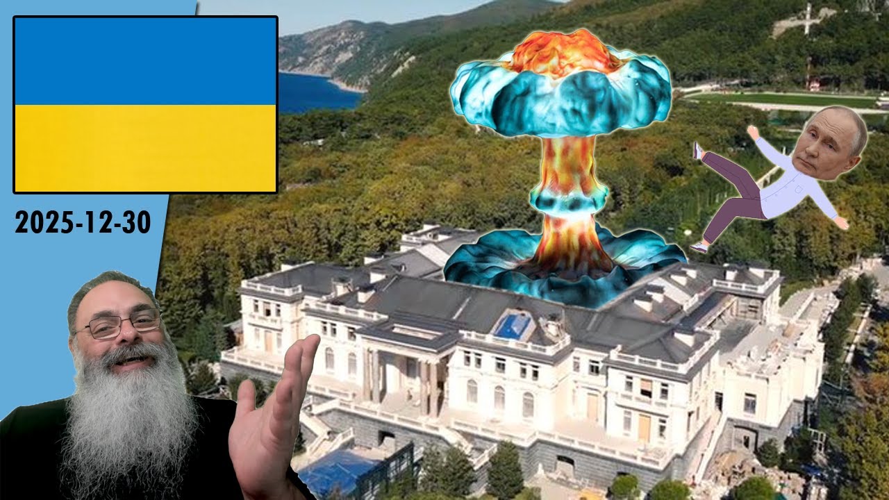 #Ucrânia 2025-12-30: RUSSIA MENTE sobre ATAQUE contra MANSÃO de PUTIN em VALDAI, INFELIZMENTE