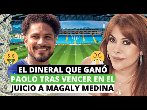 📣 The fortune Paolo Guerrero 💰 earned after winning a lawsuit against Magaly Medina 😂