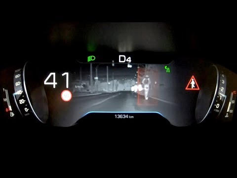 Peugeot 508 | Night Vision | Test in practice