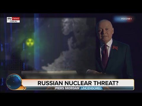 Russian state television issues ‘brazen warning’ to Britain of possible nuclear ‘wipe out’