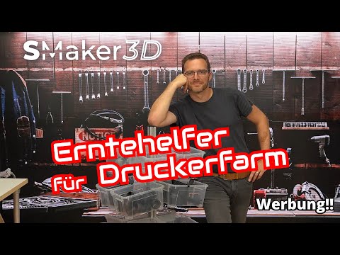 Harvester for 3D-printed farm - "Ein Samla"