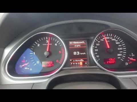 Audi Q7 4,2 TDI 0-100 0-200 acceleration