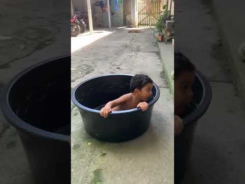 Bacia gigante que virou piscina!!!