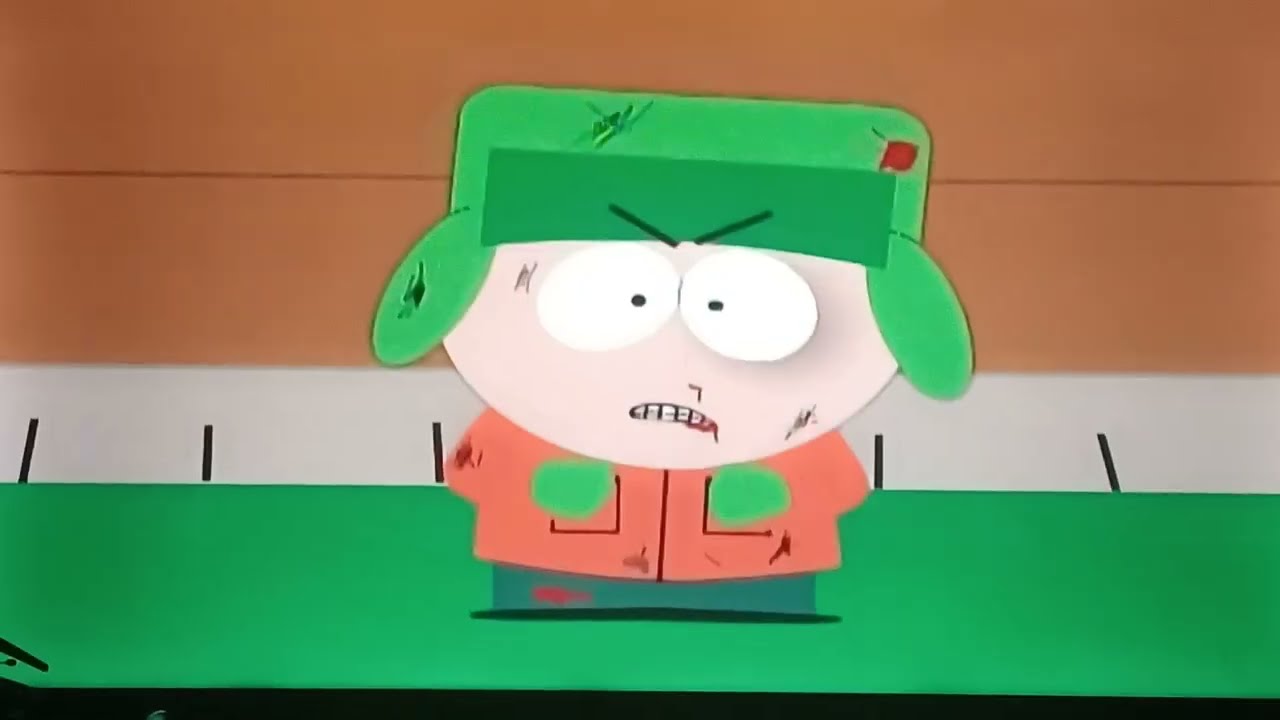 South Park -  Kyle Broflovski Angry Moment