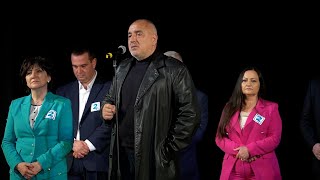Бойко Борисов в Кърджали: Без ГЕРБ правителство не може да има!