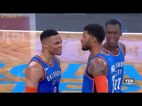 Paul George GAME WINNER - Crazy COMEBACK- Russell Westbrook Shocks | Thunder vs Nets