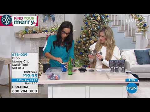 Flipo Money Clip MultiTool Set of 3