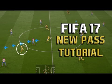 Fifa 17 THREADED THROUGH BALL Tutorial: Fifa 17 Passing Tutorial: Best New Pass in Fifa