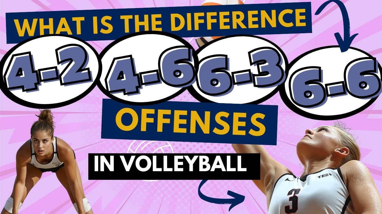 Obscure Volleyball Offenses Explained: 4–2, 4–6, 6–6 & 6–2