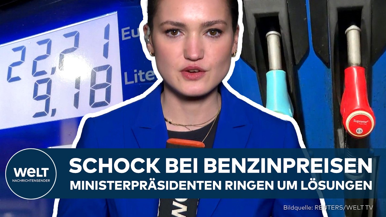 SPRITPREIS: Bürger sind geschockt – Ministerpräsidenten ringen um Lösungen gegen hohe Benzinpreise