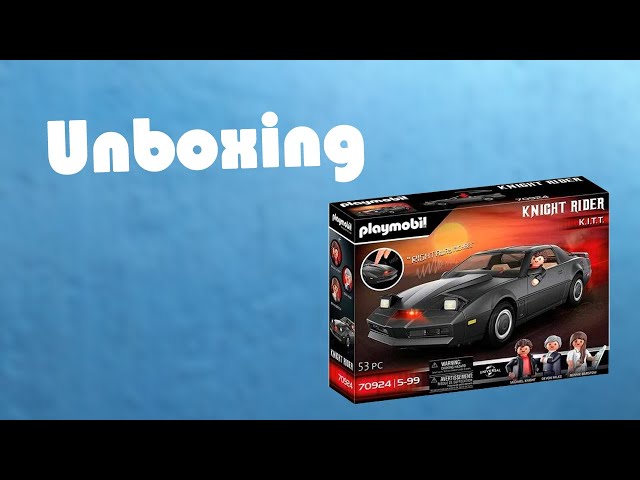 Vídeo relacionado con PLAYMOBIL 70924 Knight Rider, El Coche fantástico, con luz y Sonido Originales, para niños y Fans de Knight Rider, A Partir de 5 a 99 años