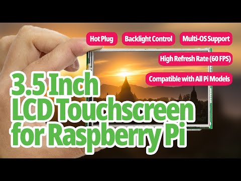 3.5 Inch SPI Touch Screen for Raspberry Pi (Supports Hot Plug)