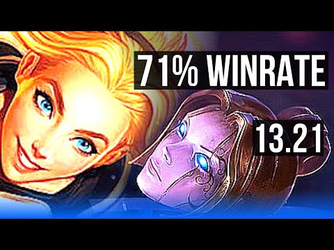 LUX vs ORIANNA (MID) | 14/1/10, 71% winrate, Godlike | EUW Master | 13.21