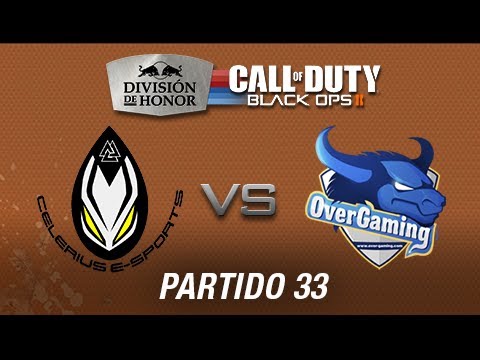 Celerius vs AVerMedia OverGaming - División de Honor de Black Ops II - Partido 33