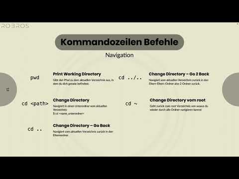 Die wichtigsten CMD / CLI Befehle (Linux) Tutorial für Anfänger - #1 Navigation