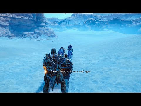 Mimir tells why Fenrir soul is going to Lake of Souls Scene - God Of War Ragnarok