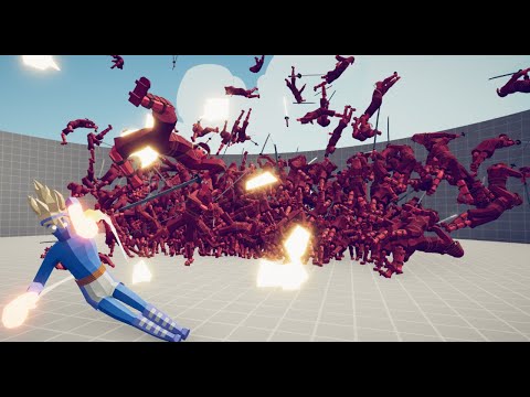 SUPER BOXER VS 100x UNITS - Totally Accurate  Battle Simulator TABS