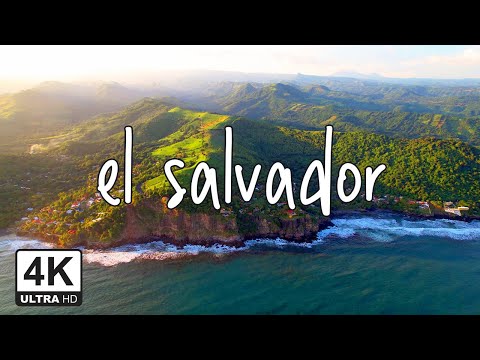 El Salvador 4K - Calming Music and Captivating Natural Beauty (4K UHD)