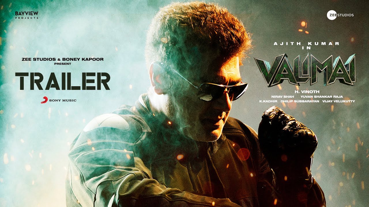 Valimai Trailer Thumbnail