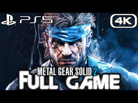 METAL GEAR SOLID 2 PS5 Gameplay Walkthrough FULL GAME (4K 60FPS) No Commentary (Master Collection)