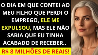 Meu filho me expulsou quando descobriu que perdi meu emprego, mas ele não tinha ideia de que eu...