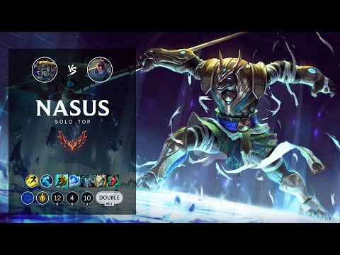 Nasus Top vs Yasuo - EUW Grandmaster Patch 12.16