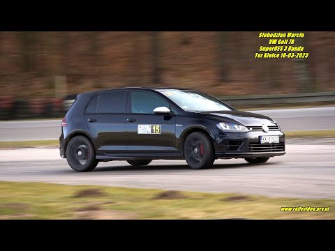 Słobodzian Marcin - VW Golf 7R - SuperOES 3 Runda Tor Kielce 18-03-2023