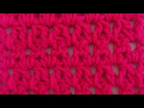 Crochet Alternate V stitch || Easy yet beautiful || Multi Purpose crochet stitch ❤️