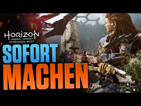 SOFORT machen in Horizon Forbidden West - Lass dir diese Waffe & mehr nicht entgehen
