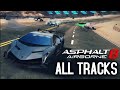 Asphalt 8 Airborne All Tracks