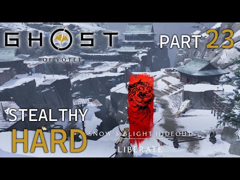 CHALLENGING HIDEOUTS ⛩️ GHOST OF YOTEI Stealthy Hard Gameplay Walkthrough Part 23 ⛩️ PS5 Pro