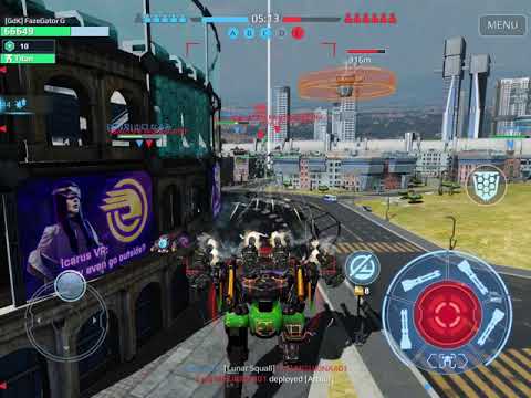 War Robots Magma Ares w Punishers Gameplay