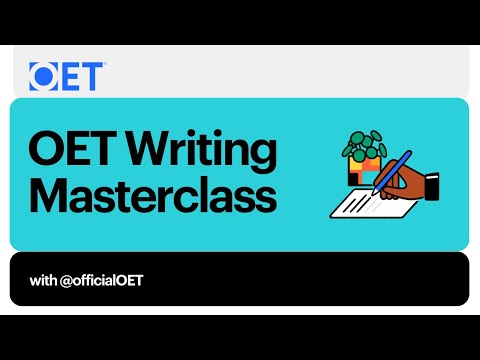 OET Writing Sub-Test Masterclass