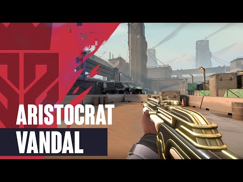 Aristocrat Vandal Skin Showcase [4K] - Valorant Aristocrat Skins
