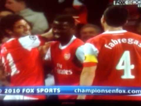 UEFA Champions League 2010 Arsenal FC vs SC Braga 6-0 Resumen