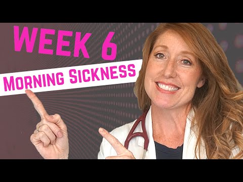 6 Weeks Pregnant: 6 week Ultrasound, Morning Sickness and  baby Development.