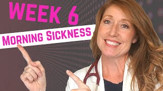 6 Weeks Pregnant: 6 week Ultrasound, Morning Sickness and  baby Development.