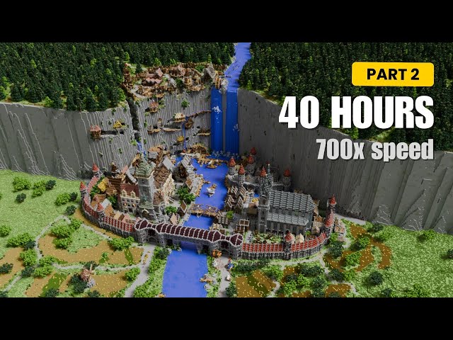 The Waterfall City Minecraft Map