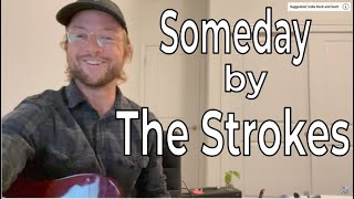 How to Play "Someday" by The Strokes | Easy Guitar Tutorial | Beginner Guitar Lesson