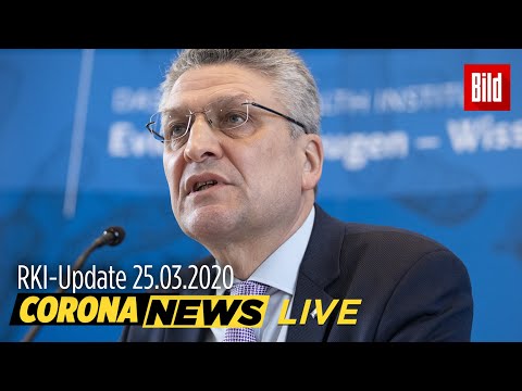 🔴Robert Koch-Institut zur aktuellen Corona-Lage | Corona-Update vom RKI am 25.03.2020