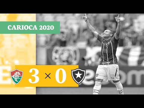 FLUMINENSE 3 X 0 BOTAFOGO - GOLS - 09/02 - CAMPEONATO CARIOCA 2020