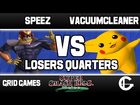 Speez (Falcon/Sheik) VS VacuumCleaner (Pikachu) | Grid Melee BiWeekly 24 | Losers Quarters